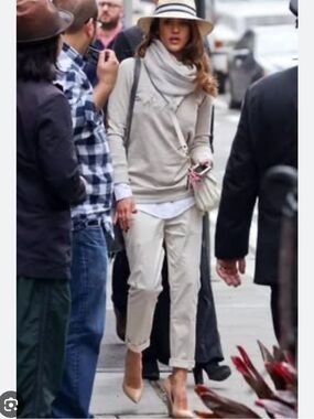 Gap Girlfriend Grey Chino Pants Size 12